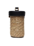 Black Raisin Dry Grass Bucket Bag