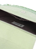 Zinnia beaded box bag - Mint Green