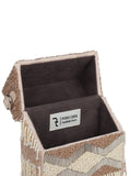 Lily beaded box bag - Ivory